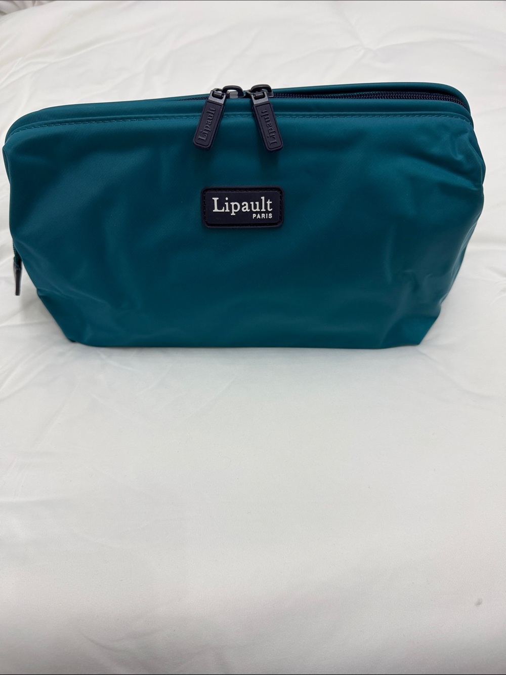 Lipault Paris Teal Travel Toiletry Pouch